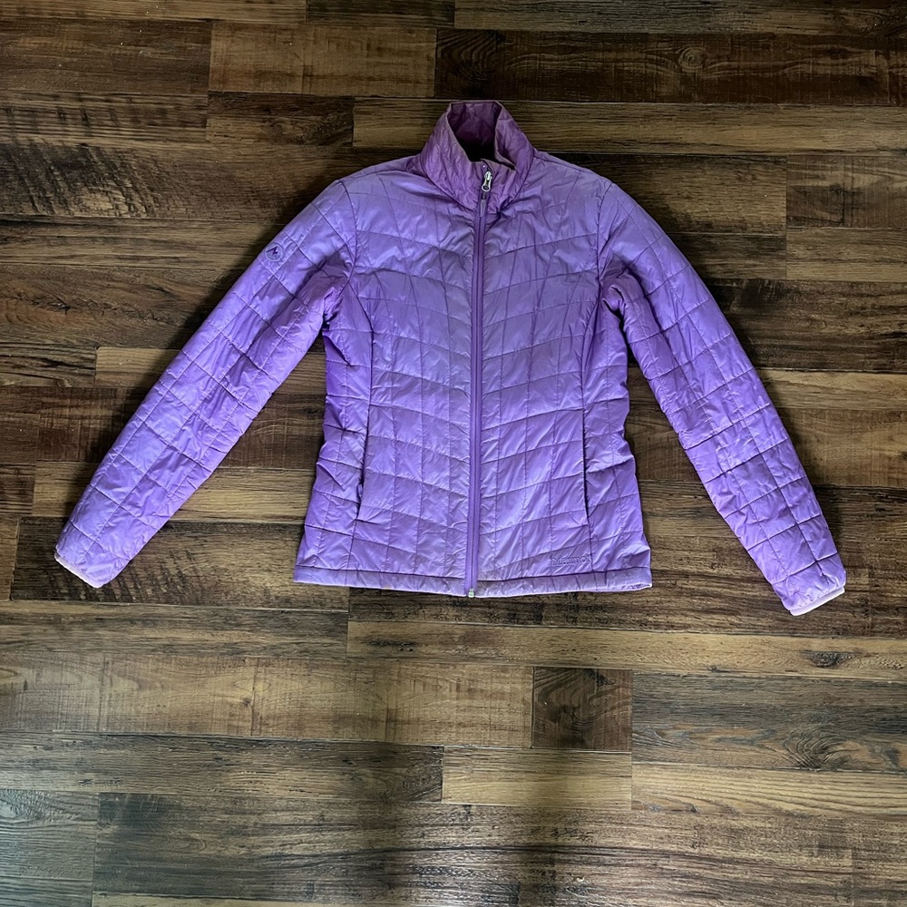 Marmot nano puffer purple jacket.